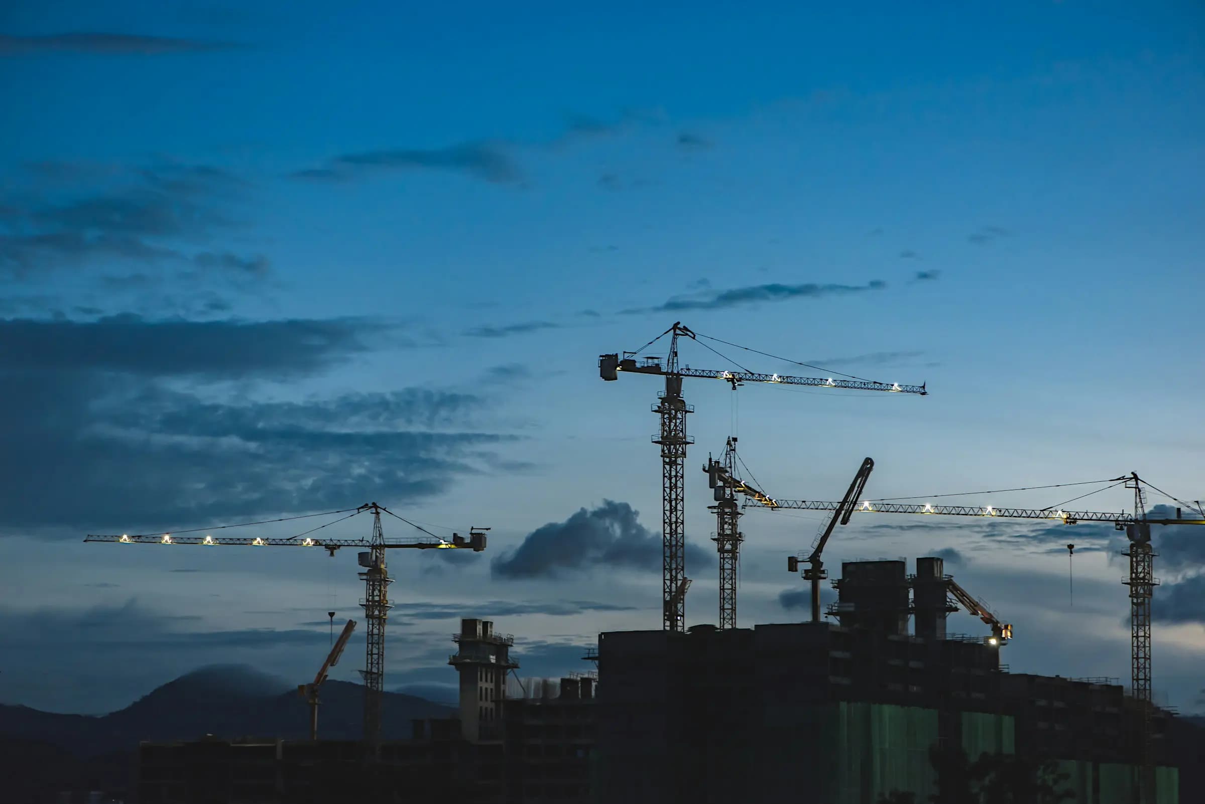 Housing construction site