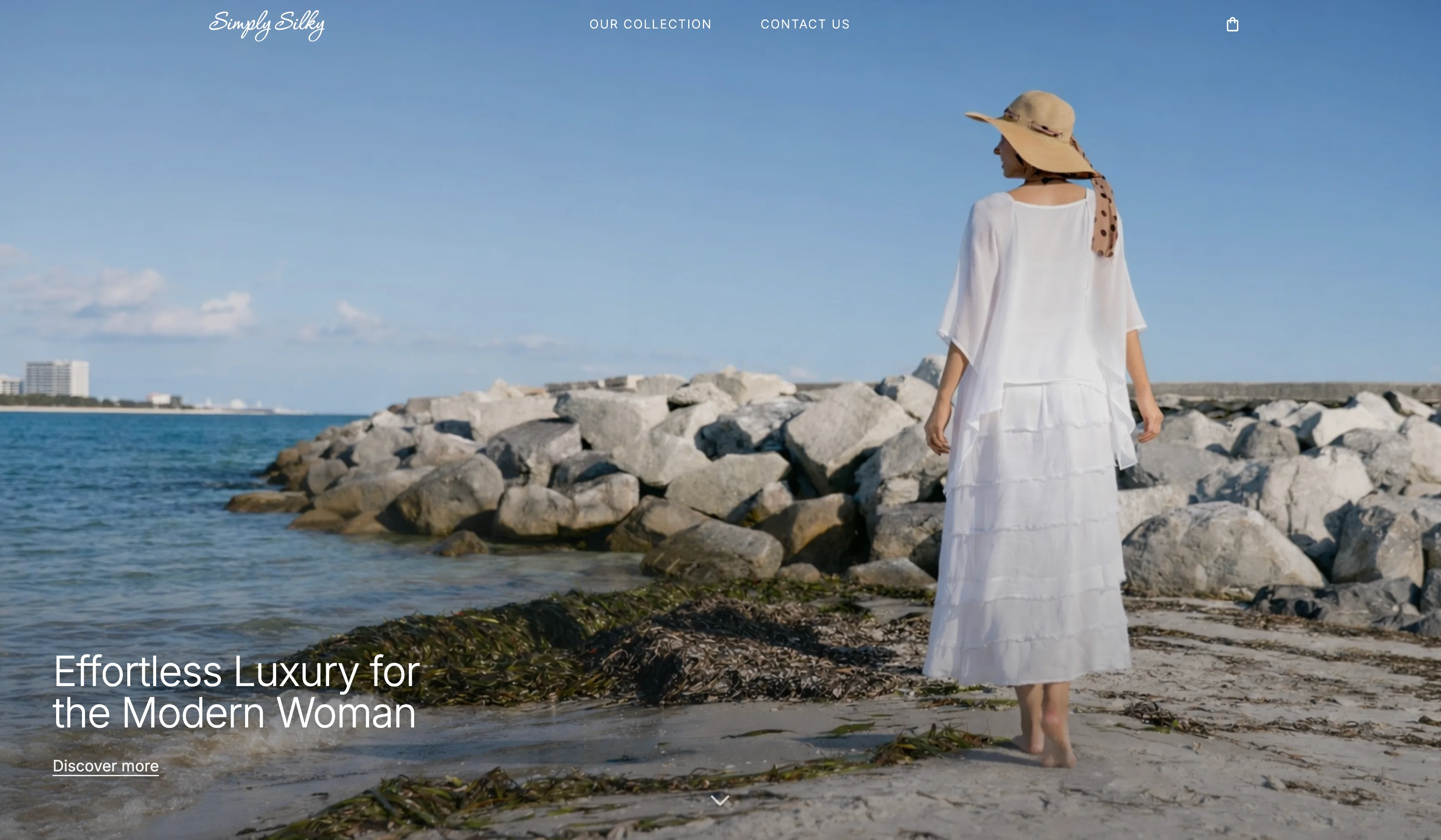 Simply Silky homepage